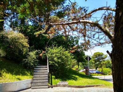 Casa en alquiler en Pinamar. 5 ambientes, 2 baños y capacidad de 4 a 8 personas. A 350 m del centro